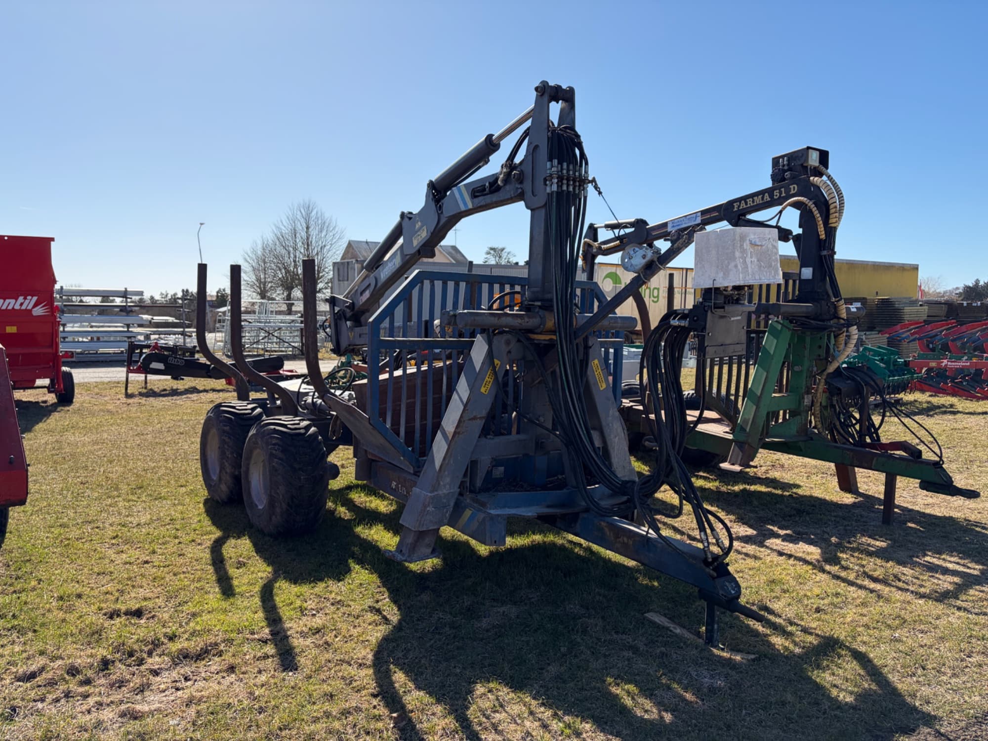 BEGAGNAD SKOGSVAGN VRETON 9 TON